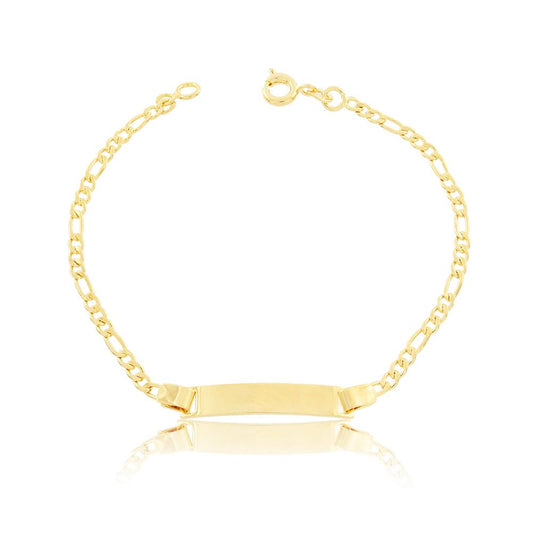 86029 18K Gold Layered Bracelet 18cm/7in