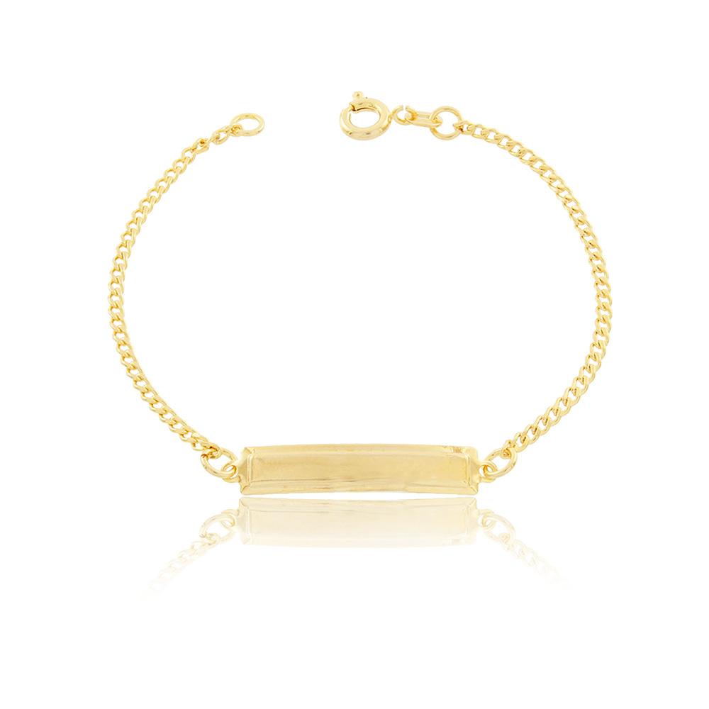 86030 18K Gold Layered Bracelet 16cm/6.4in