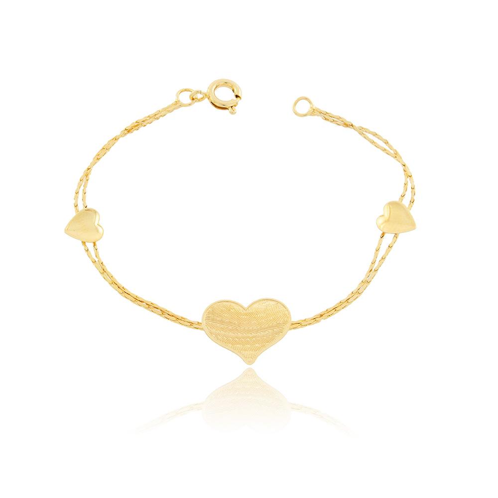 86053 18K Gold Layered Bracelet 14cm/5.6in