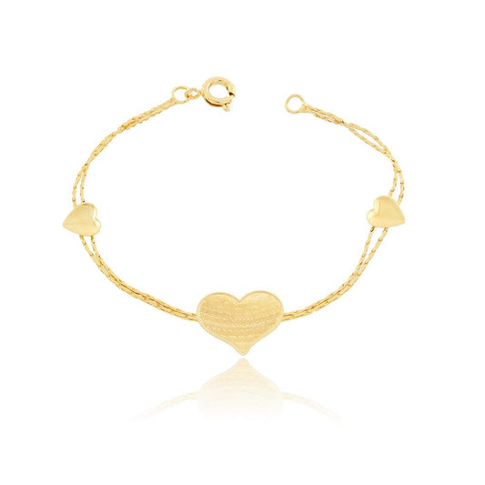 86053 18K Gold Layered Bracelet 14cm/5.6in