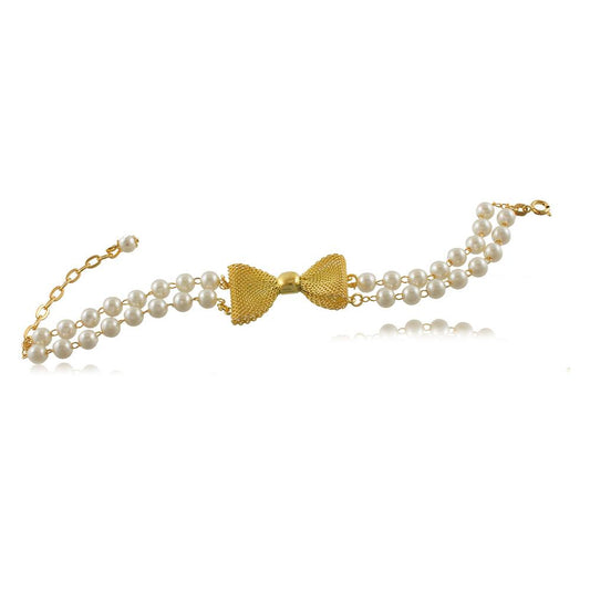 86112 18K Gold Layered Bracelet 18cm/7in