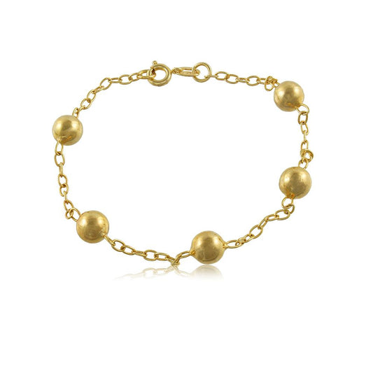 93100 18K Gold Layered -Bracelet 18cm/7in