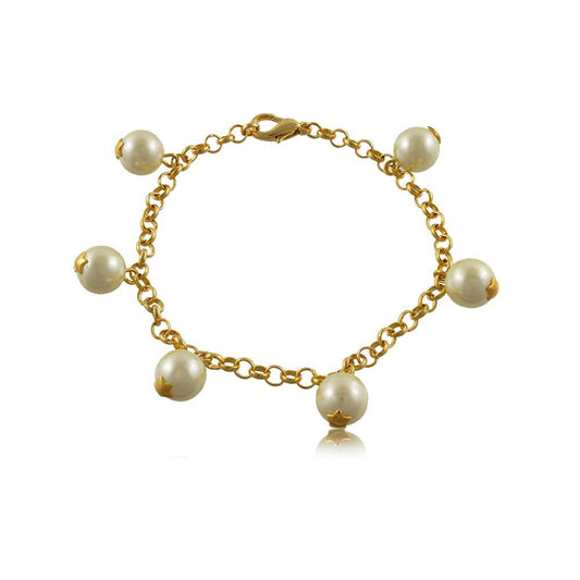 93106 18K Gold Layered -Bracelet 20cm/8in